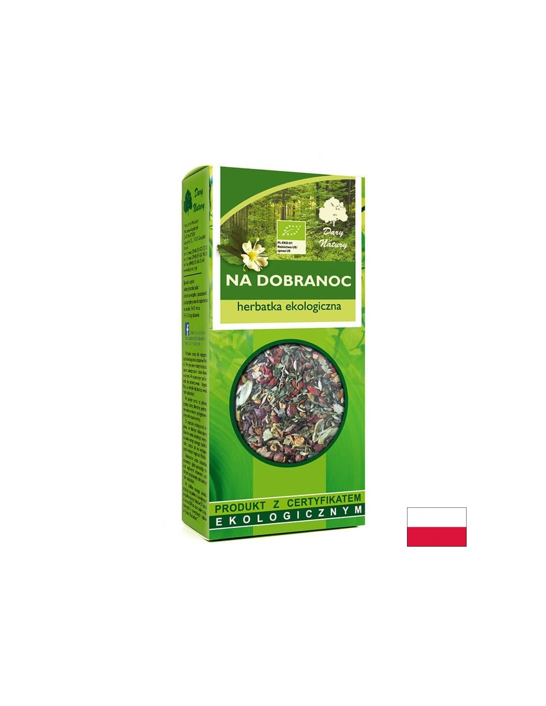 Zeliščna mešanica Leka Nocht Bio, 50 g