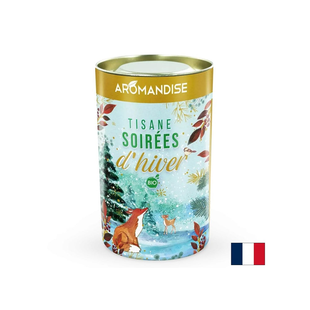Zeliščni čajni mešanica "Zimski večeri", 100 g