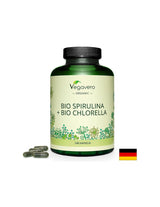 Bio Spirulina + Chlorella - Bio Spirulina + Bio Chlorella, 240 kapsul <tc>Vegavero</tc>