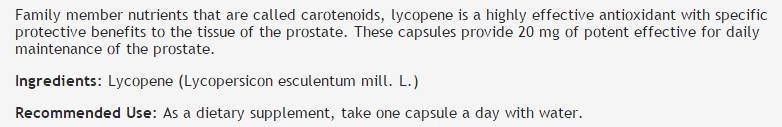 Lycopen 20 mg - 60 kapsul