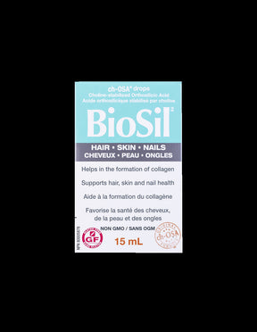 BioSil™ Hair, Skin & Nails 15 ml x 30 daily doses Natural Factors - Nutra Best Europe
