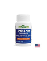 Biotin Forte® - Biotin Forte® s cinkom, 60 tablet Nature's Way