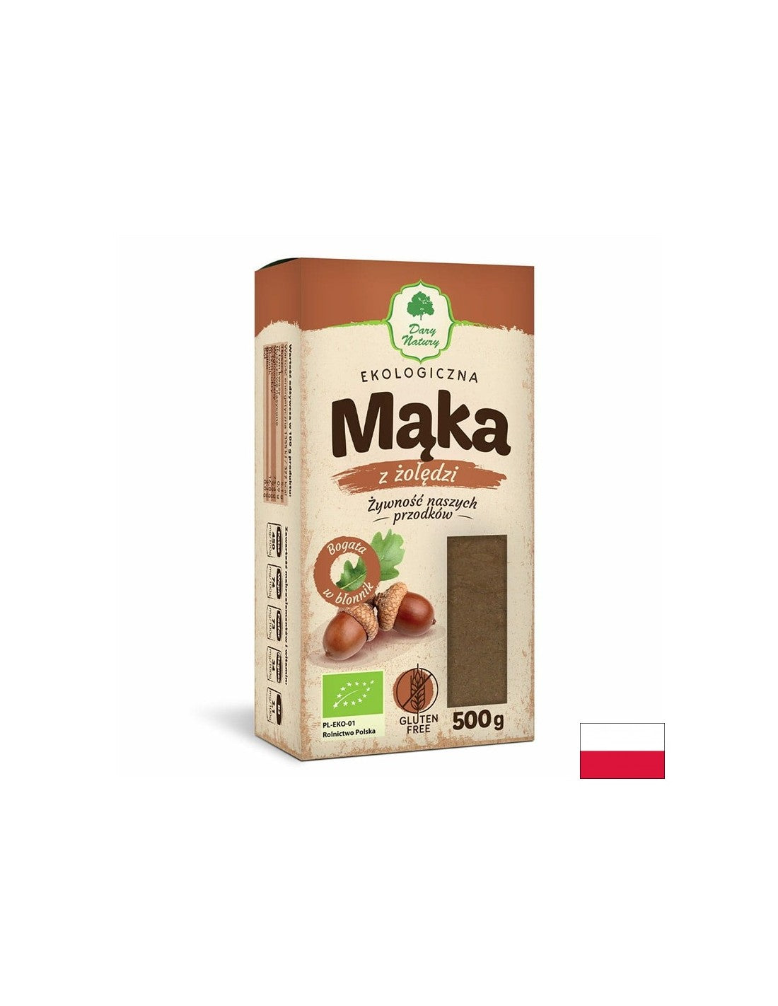 Želodova moka Bio, 500 g <tc>Dary Natury</tc>