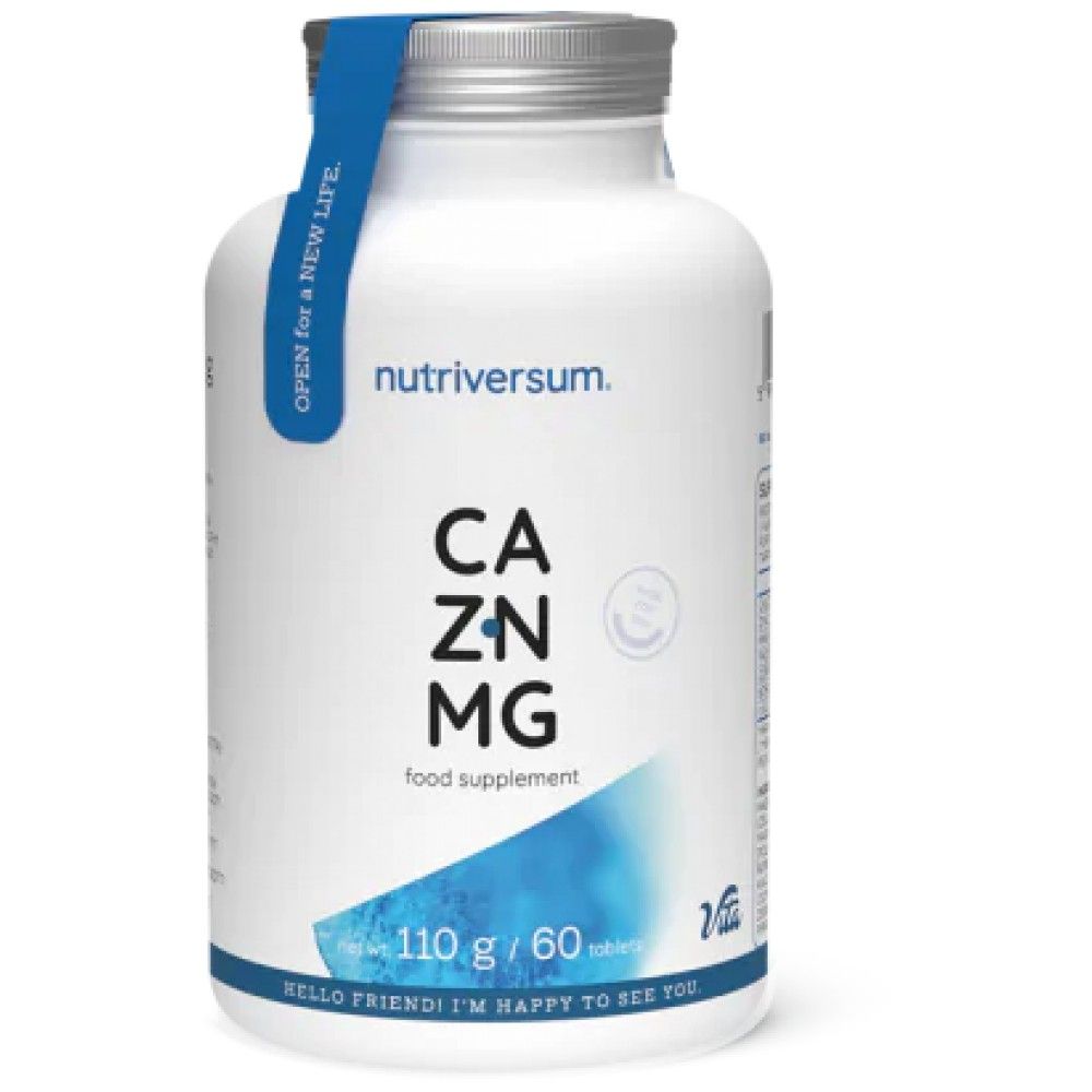 Ca/Zn/mg | Formula kalcijevega magnezija cinka - 60 tablet