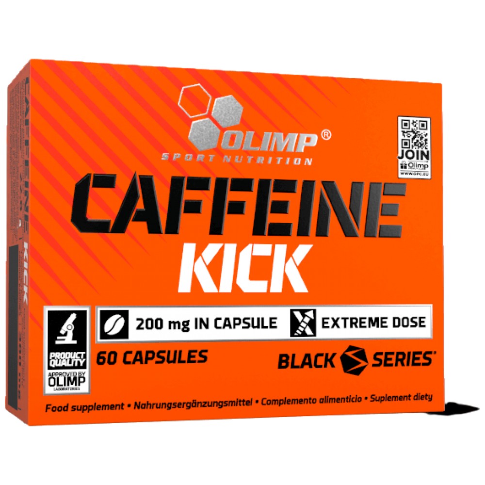 Kofein udarce 200 mg - 60 kapsul