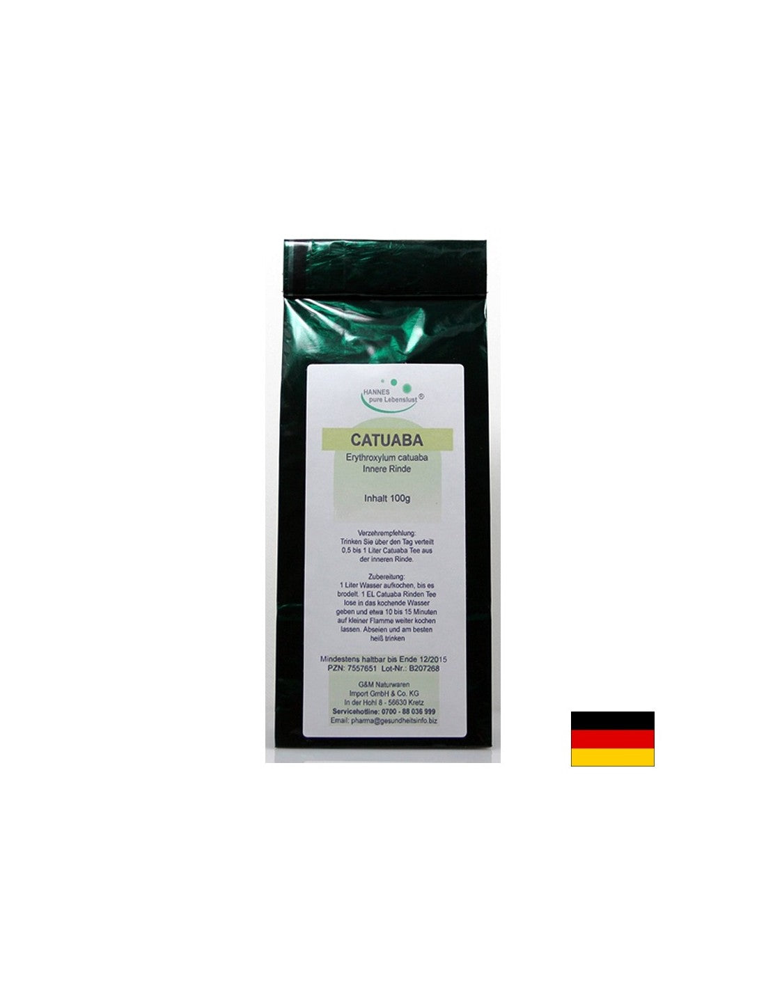 CATUABA TEE - CATUABA (Brazilski juniper), 100 g El Contra