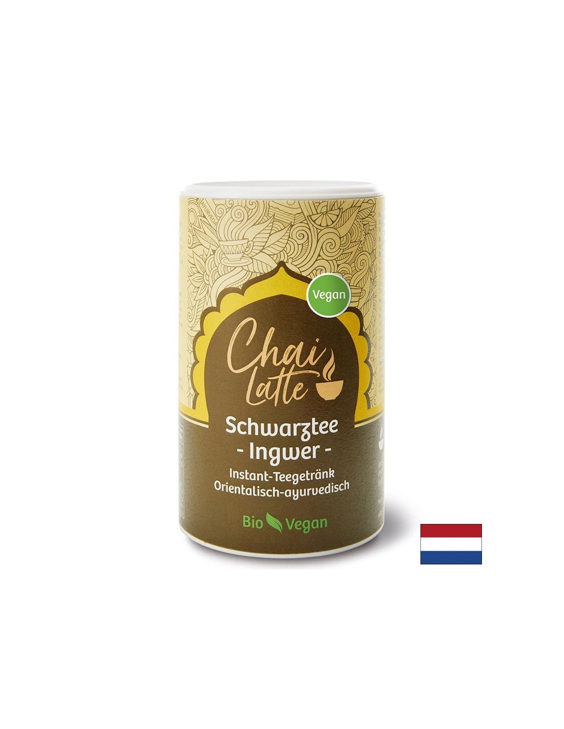 Tea Latte z ingverjem, (veganskim), organskim, 220 g
