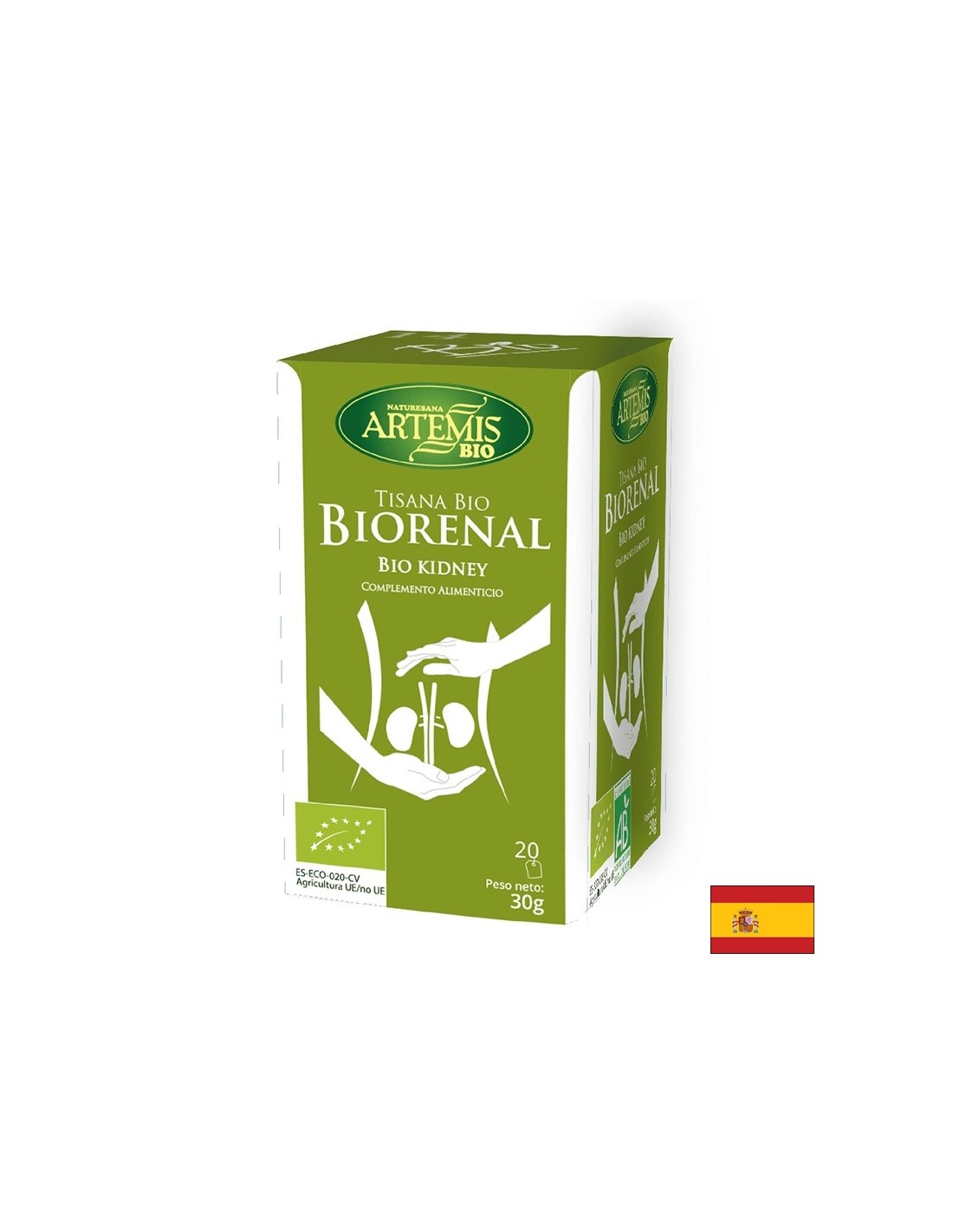 Ledvični čaj Bio, 20 filtrirnih vrečk Herbes del Moli