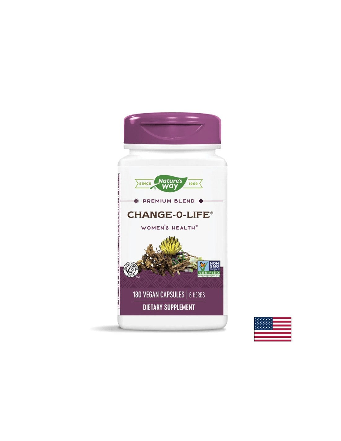 Sprememba-O-življenje / Change-O-Life / Za menopavzo, 180 kapsul Nature's Way
