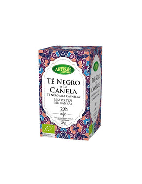 Black tea with cinnamon, BIO, 20 filter bags - Nutra Best Europe