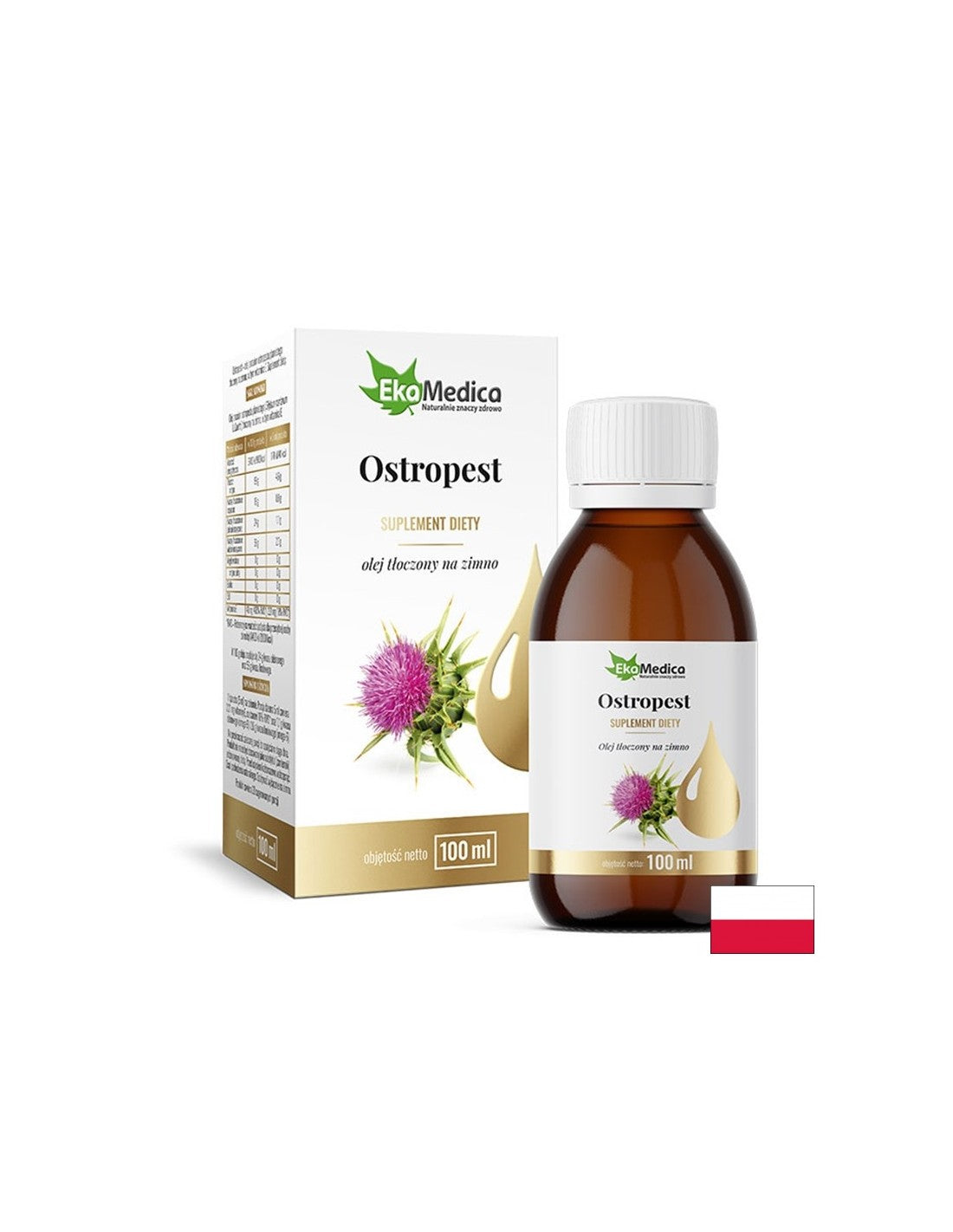 Jetra in razstrupljanje - olje za mleko, 100 ml ekamedica