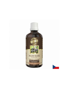 Liver and bile - Milk thistle (Benedictine thistle), 50 ml tincture - Nutra Best Europe