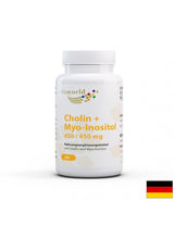 Cholin + mio-inozitol / cholin + mio-inozitol 450 mg, 60 kapsul