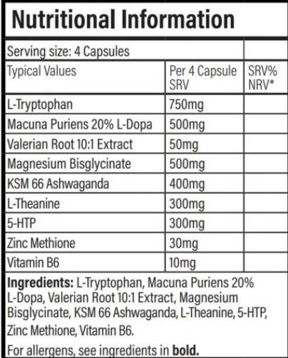 Sanjski spanec | Z Ashwagandha in Mucuna Pruriens 120 kapsul
