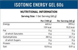 Izotonični energijski gel vzdržljivosti - 60 gramov