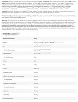Črna črta / Anabolic Mass Gainer - 3000 gramov