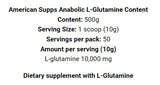 Anabolični L -glutamin - 500 gramov