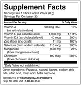 Imuniteta pomoč pri C Plus vitaminu D in cinku | Aromatiz citrusov 30 paketov