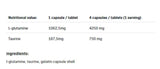 Glutamin 1250 Xtracaps - 360 kapsul
