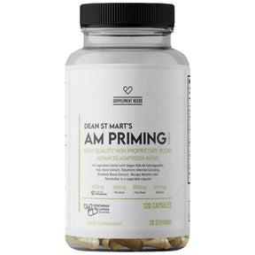 AM Priming Stack | Adaptogen Formula 120 capsules - Nutra Best Europe