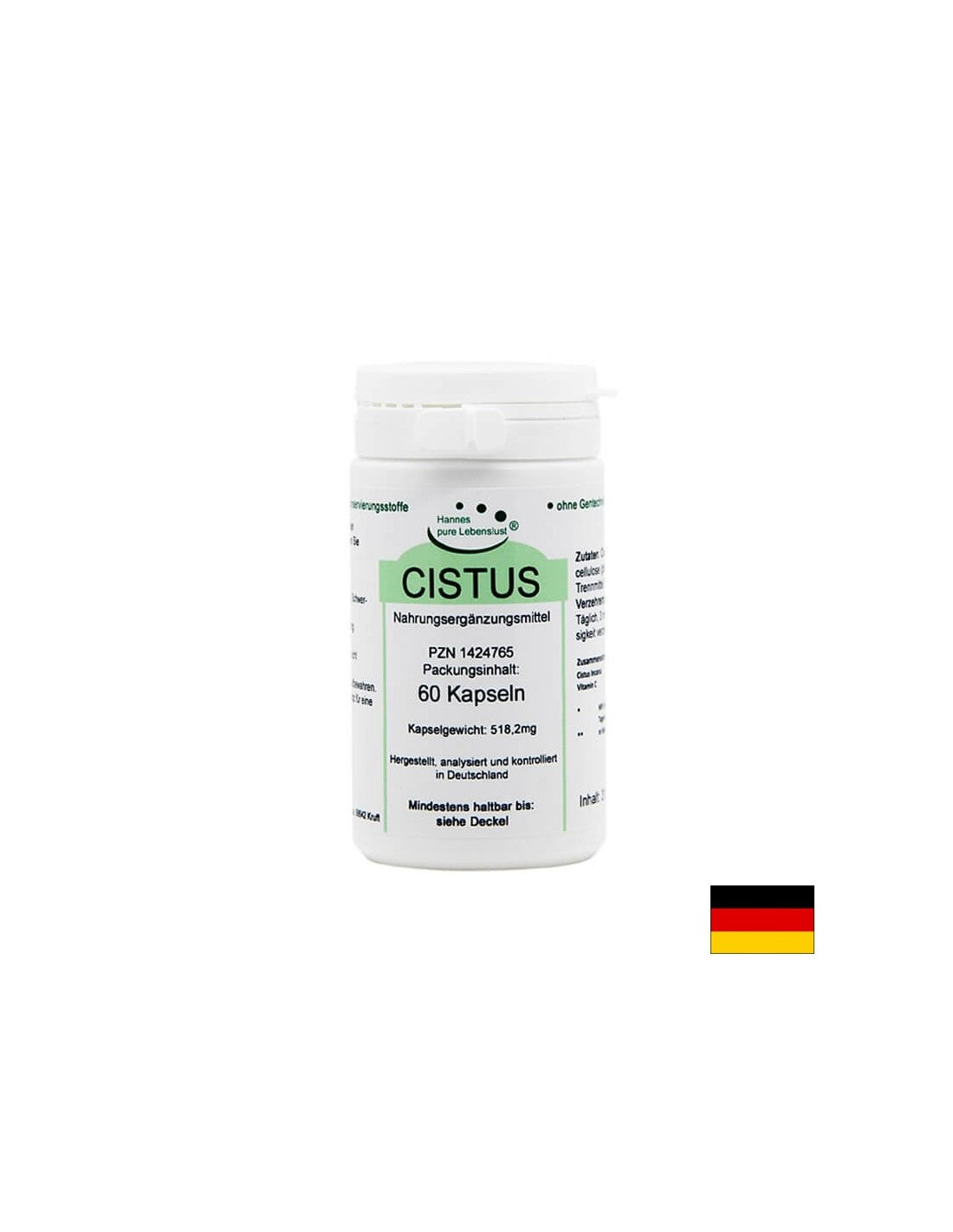 Cistus / cistus, 60 kapsul El Contra