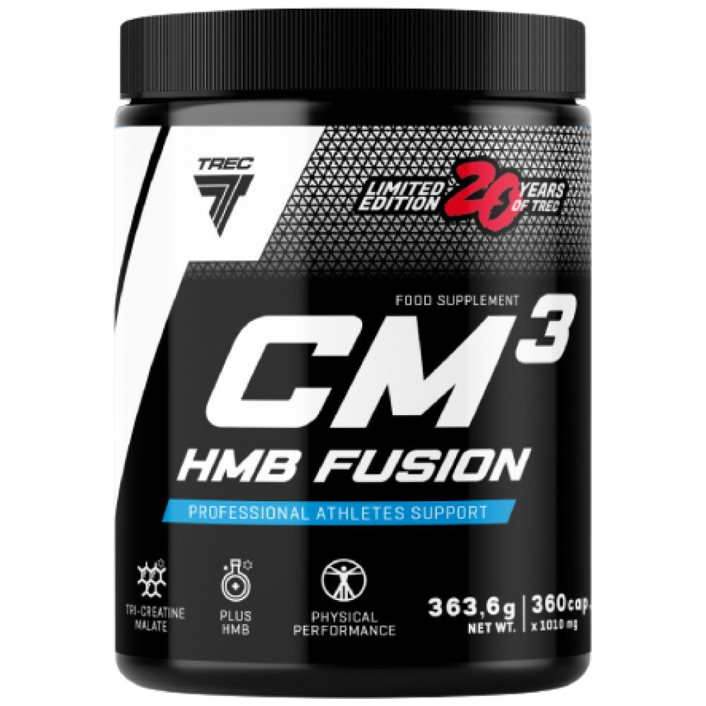 CM3 HMB Fusion | 20 let TREC - omejena izdaja - 360 kapsul
