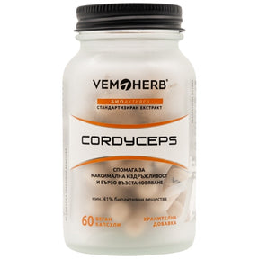 Cordyceps 650 mg - 60 capsules - Nutra Best Europe