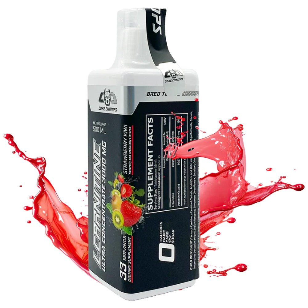 L -karnitin tekočina 3000 mg - 500 ml