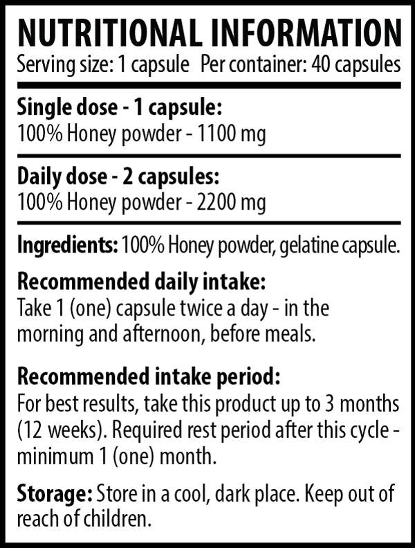 Honey Care 40 kapsul