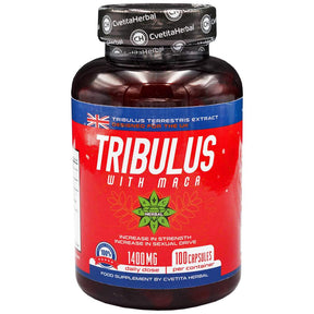 Tribulus With Maca 1400 mg - 100 capsules - Nutra Best Europe