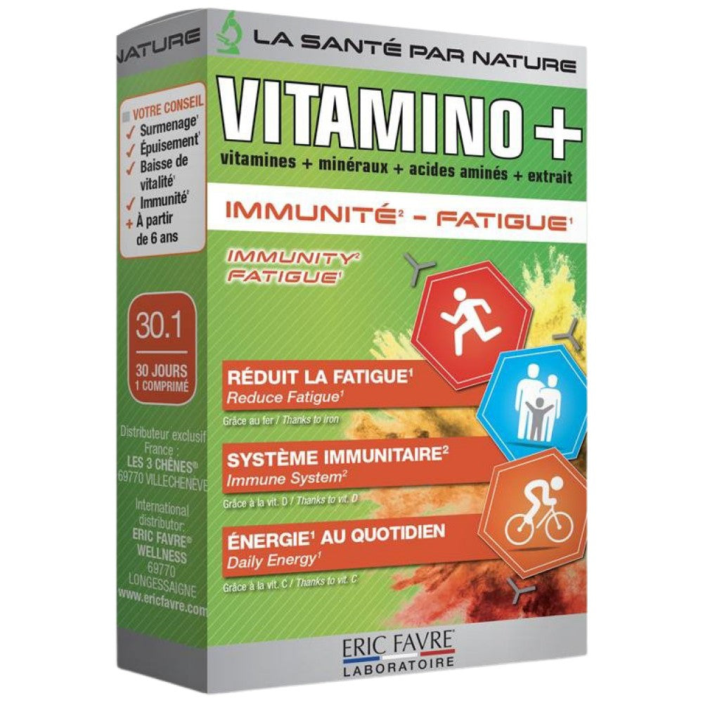 Vitamino+ | Multivitaminski kompleks imunosti in utrujenosti - 30 kapsul