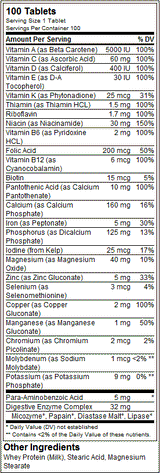 Dnevna formula - 100 tablet