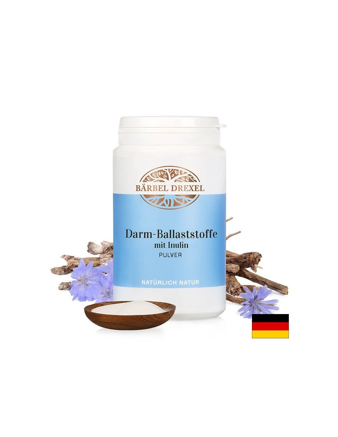 Darm-Ballaststoffe mit Inulin Pulver / Vlakna iz korenine cikorije, 180 g <tc>Bärbel Drexel</tc>