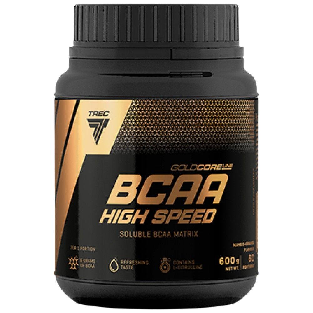 Zlata jedra BCAA visoka hitrost - 250 gramov