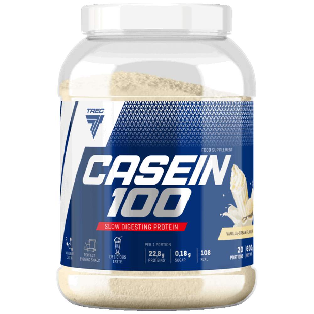 Casein 100 | Počasi prebavljivi beljakovine - 600 gramov