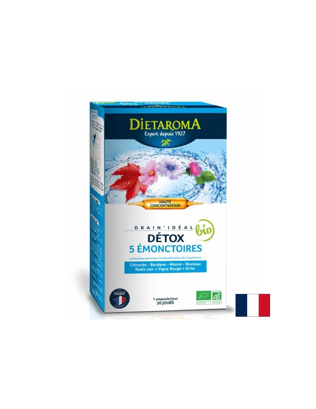 Detox (zeliščna formula), 20 ampul za pitje