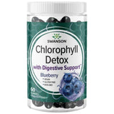 Klorofil detox gumije | Borovnica - 60 žvečilnih tablet