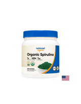 Razstrupljanje in krepitev imunosti - Spirulina Organic, 454 g <tc>Nutricost</tc> prašek
