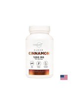 Diabetes - Ceylon Cinnamon (Organic) Type Zero ™, 120 kapsul
