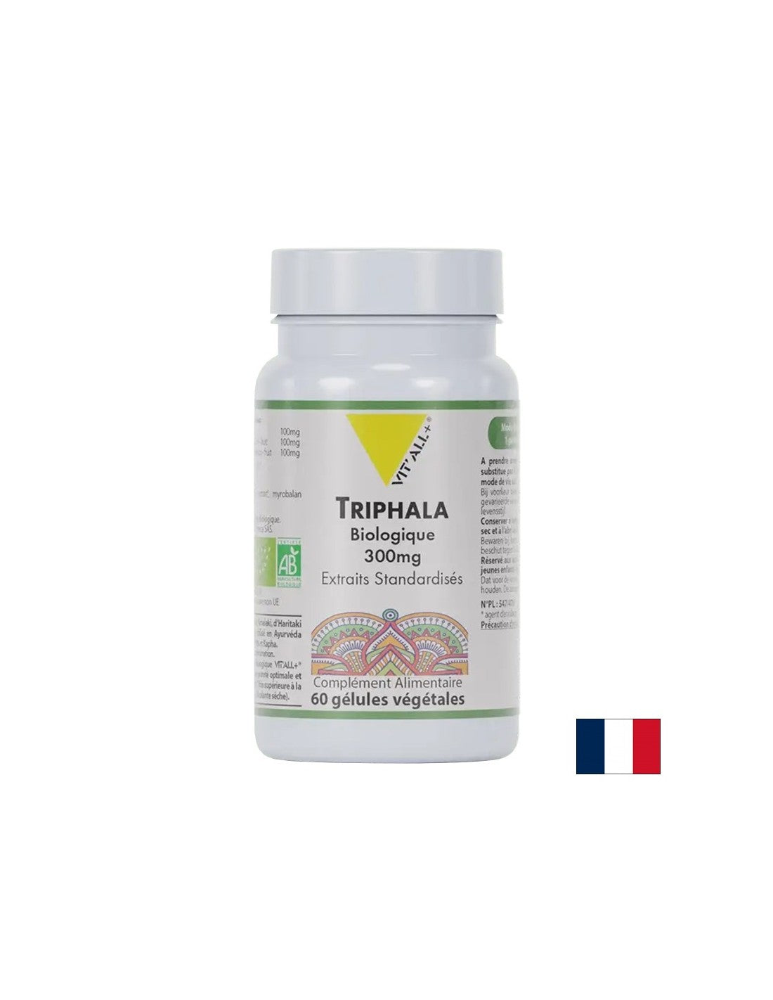 Dobra prebava in razstrupljanje - Triphala Bio, 300 mg x 60 kapsul