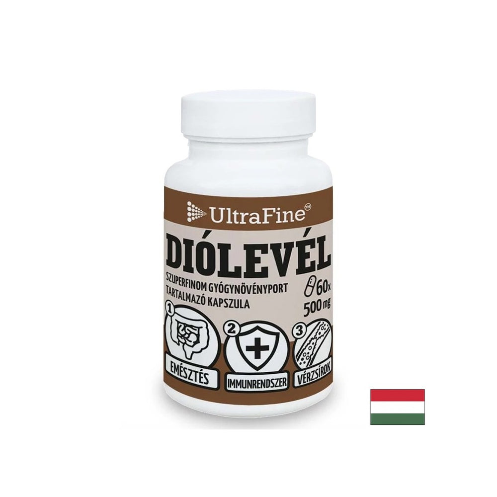 Dobra prebava in imunost - oreh (list), 500 mg x 60 kapsul