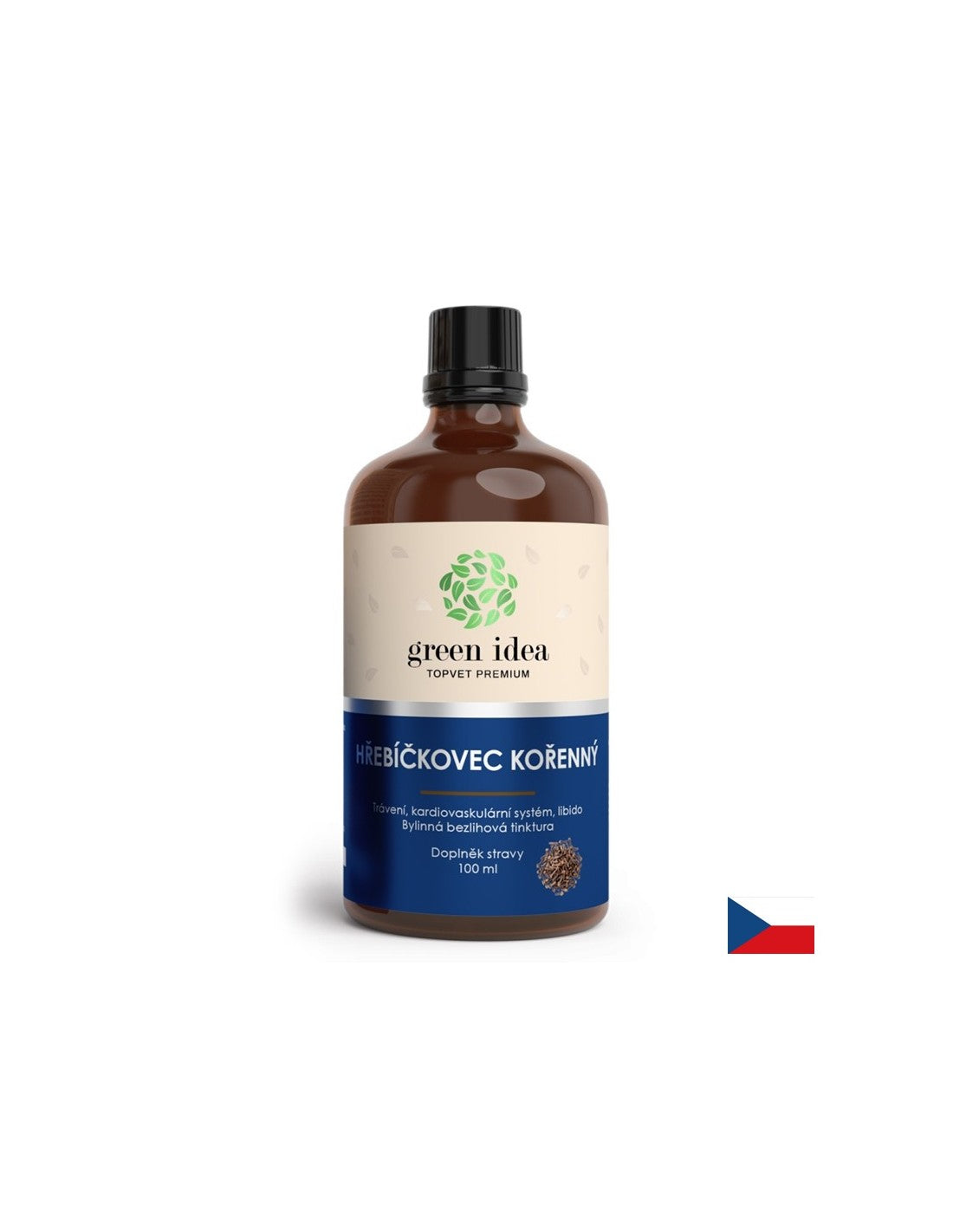 Dobra prebava - klinček, 100 ml tinkture (brez alkohola)