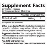 Najboljša alfa lipojska kislina 600 mg - 60 kapsul
