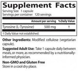 Najboljši L -tirozin 500 mg - 120 kapsul