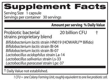 Prebavni probiotik 20 milijard - 30 kapsul