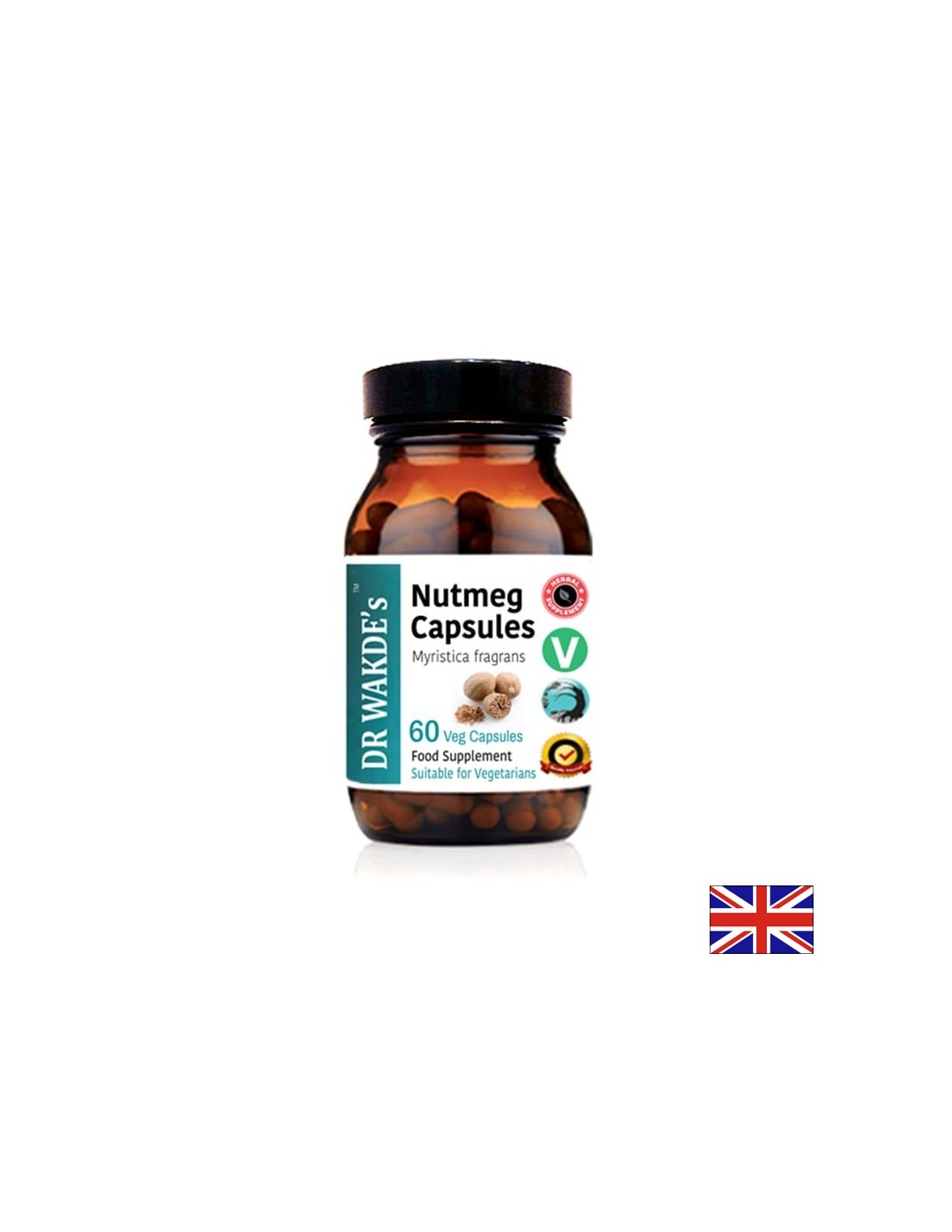 Nutmeg Seed / Nutmeg Ayurveda, 60 kapsul dr. Wakde