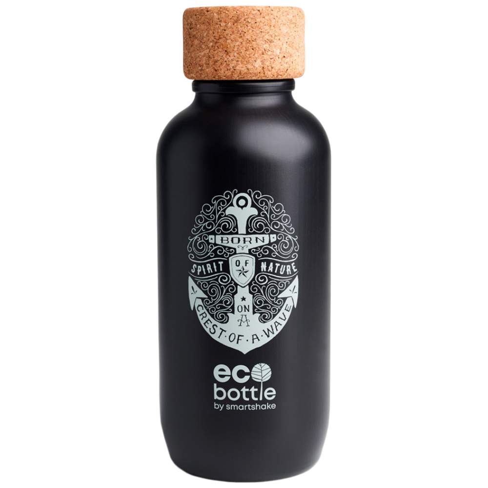 Pametna eko steklenica | Črno sidro - 650 ml