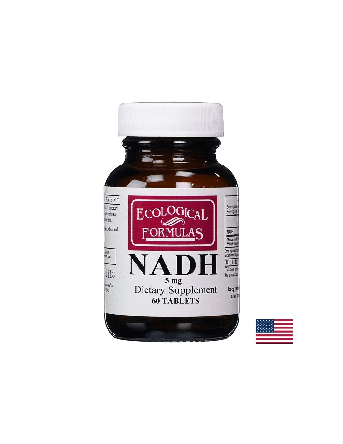 NADH (nikotinamid adenin dinukleotid), 60 tablet Ekološke formule
