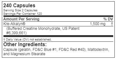 KRE -ALKALYN EFX kapsule - 240 kapsul