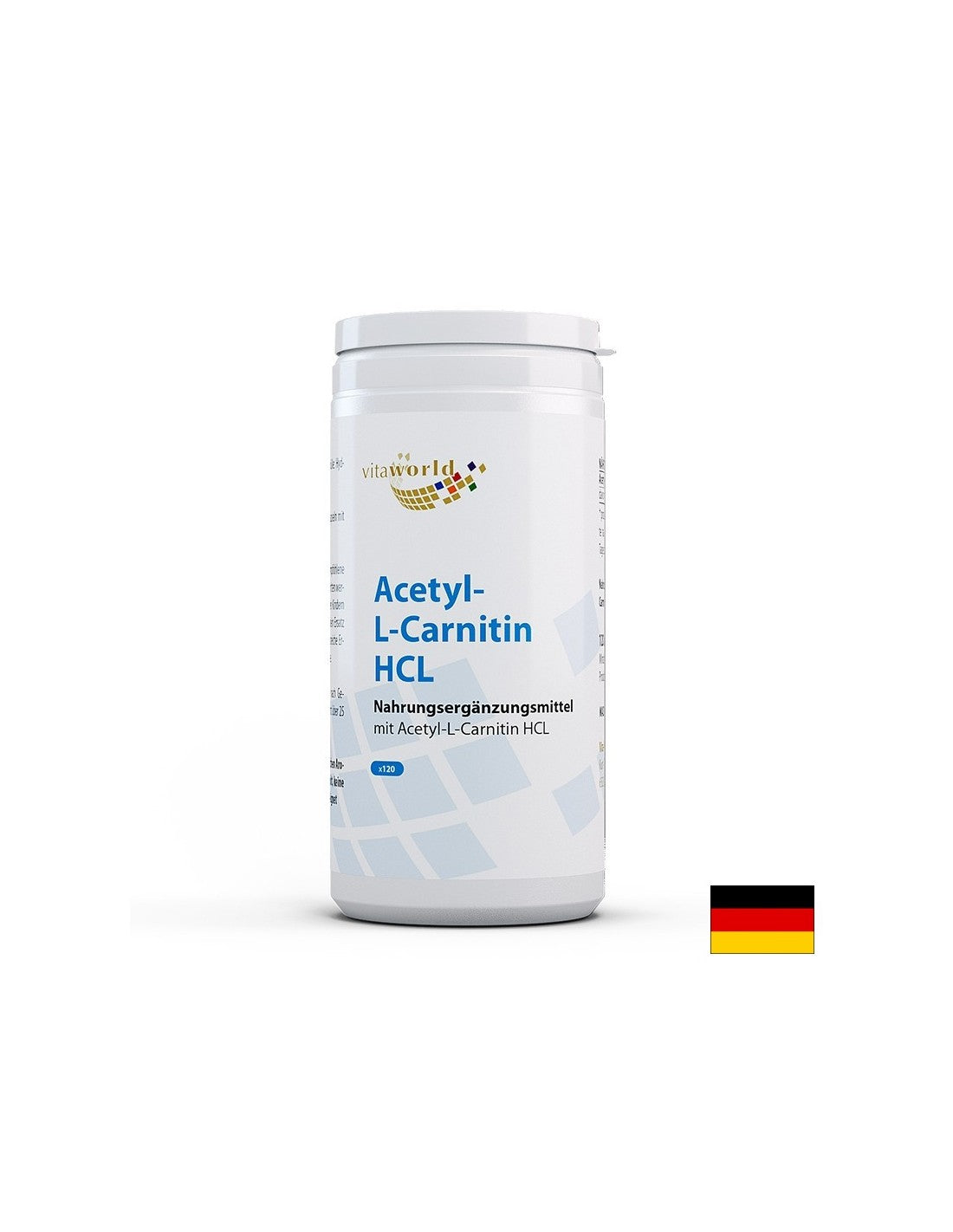 Presnova energije-acetil-L-karnitin HCl, 120 kapsul